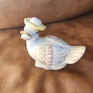 Ceramic Duck Figurine